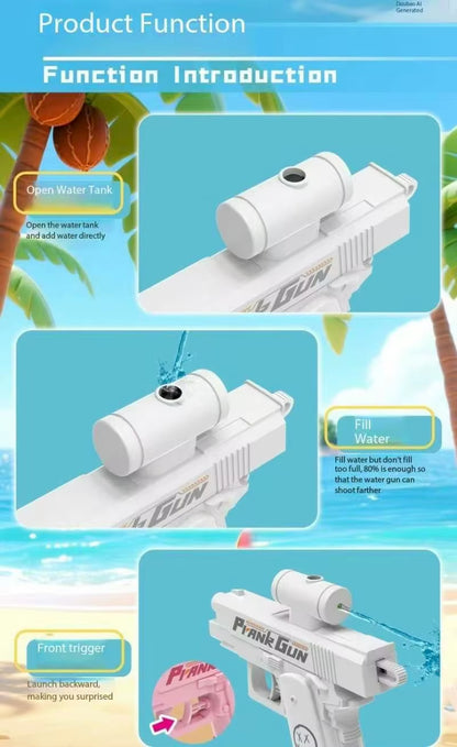 Funny Double-Sided Reverse Water Gun - Summer Prank Toy